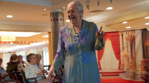 London Fashion Week: Former Chanel model takes to the catwalk at care home fashion show – Cobseo